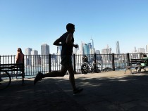 New Yorkers Enjoy Summer Weather In October