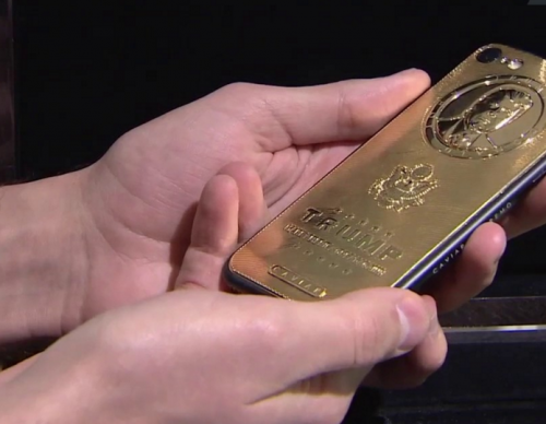 Buy A Gold-Plated Donald Trump iPhone For $151,000