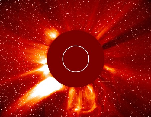 Major Solar Eruption On The Sun