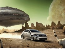 Aliens steal car