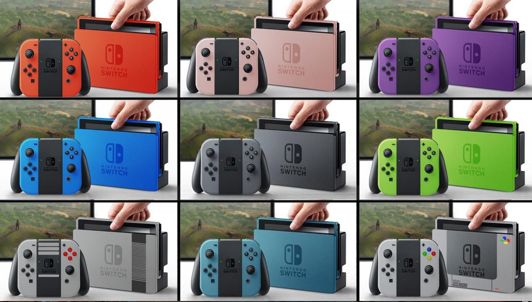 nintendo switch all colors