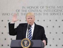 President Trump Speaks At CIA Headquarters