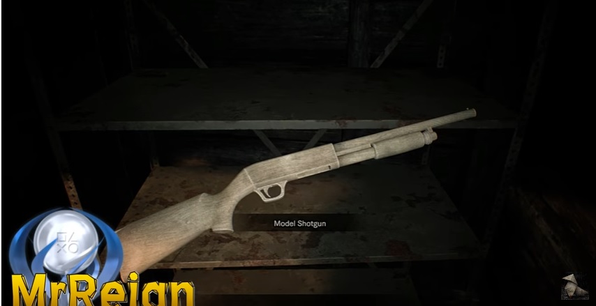 how to get the shotgun in resident evil 7