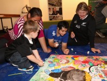 New Zealand All Blacks 'Cure Kids' Appearance in Auckland