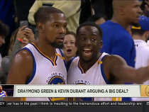 Kevin Durant And Draymond Green Arguing Once Again