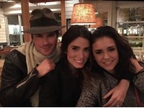 Nikki Reed & Nina Dobrev FINALLY Put Feud Rumors To Rest With Instagram Pic With Ian Somerhalder