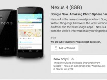 8GB Nexus 4 Sells Out