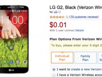 Verizon LG G2 Amazon Deal