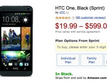 Sprint HTC One Amazon Deal