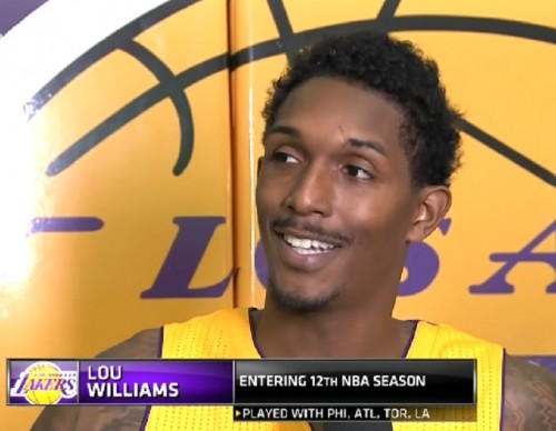 September 26, 2016 - Lakers Media Day - Lou Williams Interview