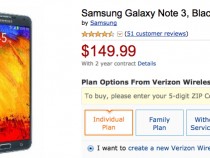 Verizon Samsung Galaxy Note 3 Deal