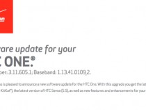 Verizon HTC One Android 4.4 KitKat Update