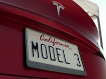 Tesla Model 3's Folded Back Seats Spotted