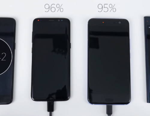  OnePlus 5 vs Galaxy S8 vs HTC U11 vs Xperia XZ Premium: Charging Speed Battle