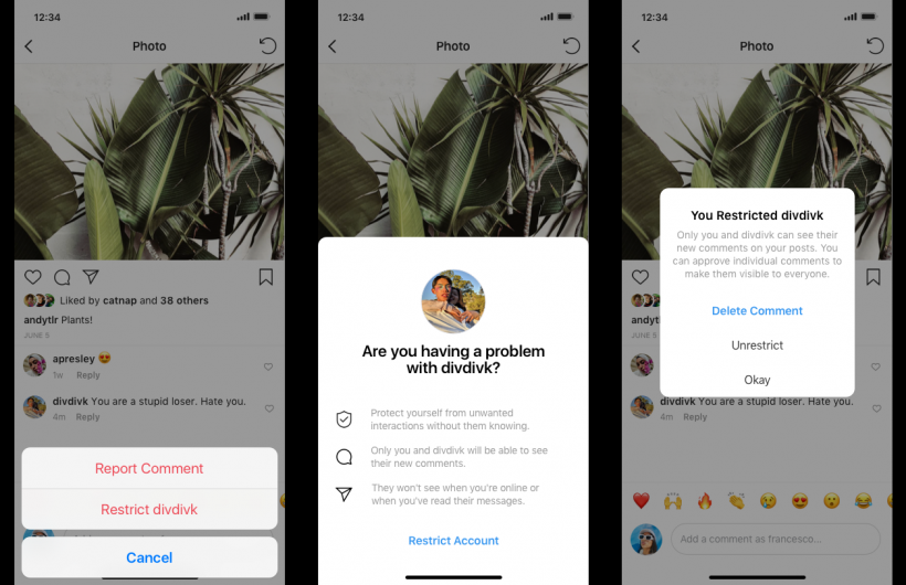 Instagram Launches New Feature to Fight Off Cyberbullying