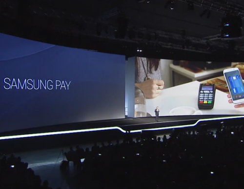 Samsung Pay presented at Samsung Unpacked 2015 ahead of MWC