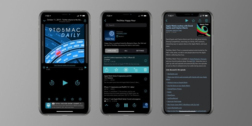 Overcast Now Supports iOS 13 Dark Theme Plus How to Automatically Switch to Light Mode