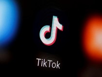 FILE PHOTO: A TikTok logo is displayed on a smartphone in this illustration