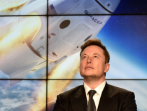 FILE PHOTO: SpaceX founder and chief engineer Elon Musk attends a post-launch news conference to discuss the SpaceX Crew Dragon astronaut capsule in-flight abort test at the Kennedy Space Center