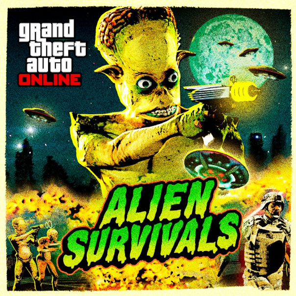 Aliens Are Here! Grand Theft Auto Online Unleashes Rockstar Games' Nightmares Through A New Survival Series and Peyote