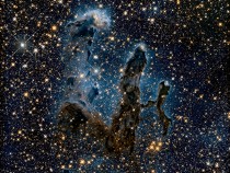Pillars of Creation as captured by Hubble Telecope