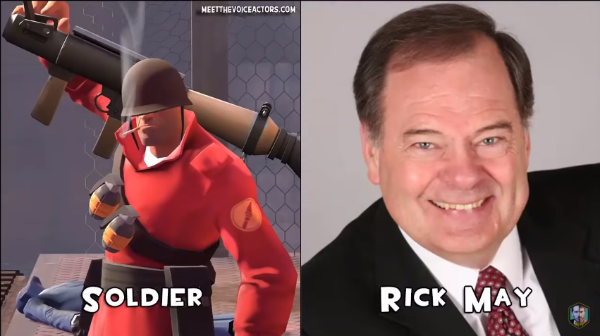 Rick May Voice Actor Of Team Fortress 2's Soldier Dies of Coronavirus While Recovering from a Stroke