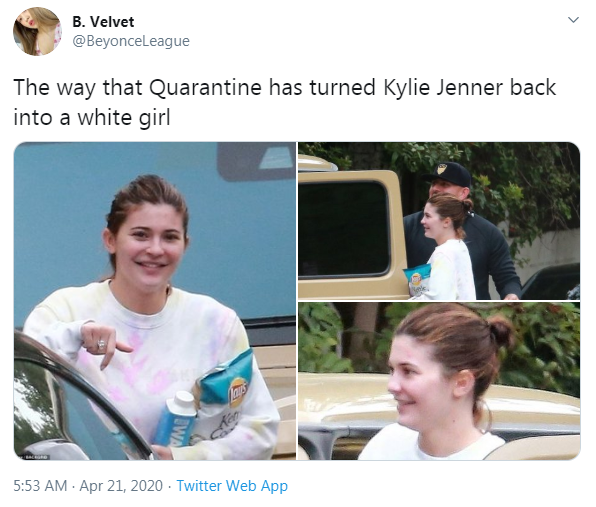 New Photos have Shown Kylie Jenner Without Makeup while Breaking Social Distancing Regulations while Sources Say that She Could be Reconciling with Ex, Travis Scott