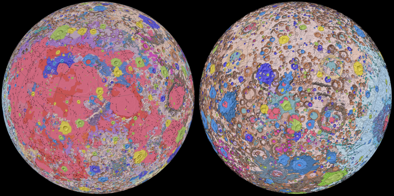 Moon Geological Map