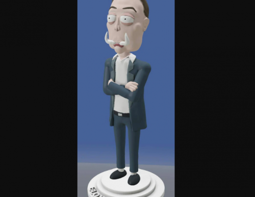 Remember Elon Musk's Cameo on Rick and Morty? An Artificial Elon Tusk Bobblehead has been Created in VR Using Oculus