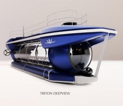 Triton Submarines Come Out with their New Luxury 24-Seater Commercial Sub: The DeepView 24