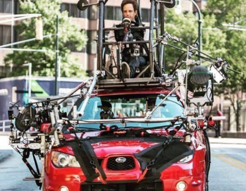 2017's Baby Driver Movie Had Actual Driver Ontop of Car while Filming the Action Scenes