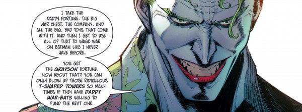 The Joker explaining a part of his plan