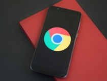 Chrome on a smartphone
