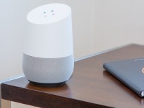 Google Home on a table