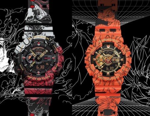 One Piece and Dragon Ball Z Limited Edition G-Shock Watches