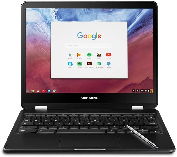  Samsung Chromebook Pro Convertible Touch Screen Laptop, 12.3 (XE510C24-K01US)