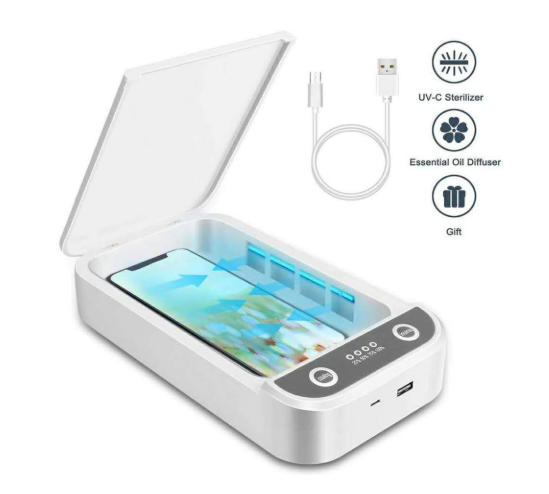 On the Go Portable Smartphone Sanitizers: Keep Yourself Safe from Harmful Bacteria, Germs, and Viruses