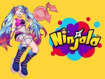 Ninjala logo with Lucy