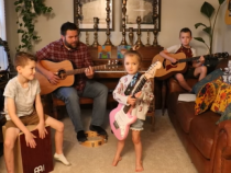 [Viral Video] Colt Clark and the Quarantine Kids Family Do Covers of The Beatles and More!