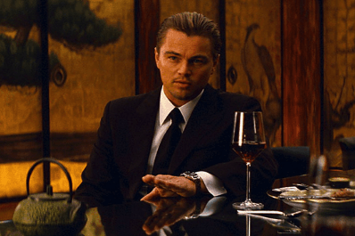 Leonardo DiCaprio in Inception