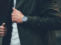 Well-dressed man with a watch