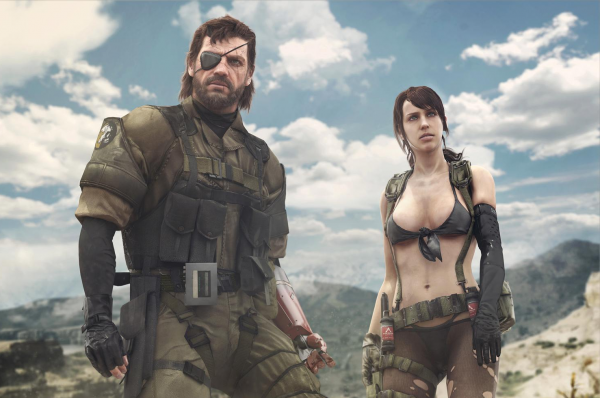 Snake and Quiet from Metal Gear Solid V: The Phantom Pain