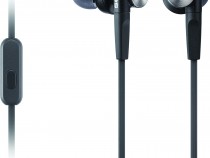  Sony MDRXB50AP Extra Bass Earbud Headphones/Headset with mic for phone call, Black