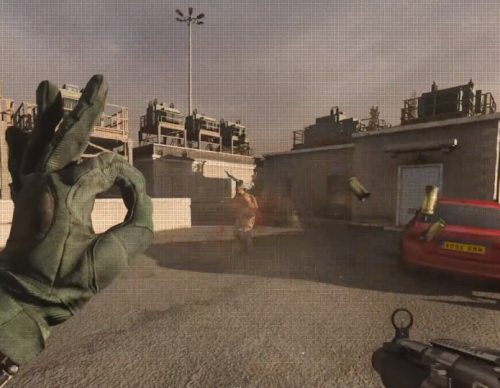 Call of Duty: Modern Warfare OK Hand Gesture