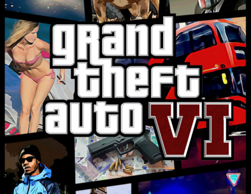 Grand Theft Auto VI concept cover art