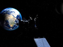 Aging NASA satellite returns home