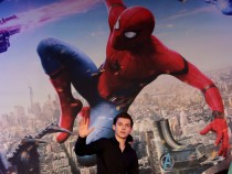 Tom Holland Attends South Korea Premiere of Spider-Man: Homecoming in 2017