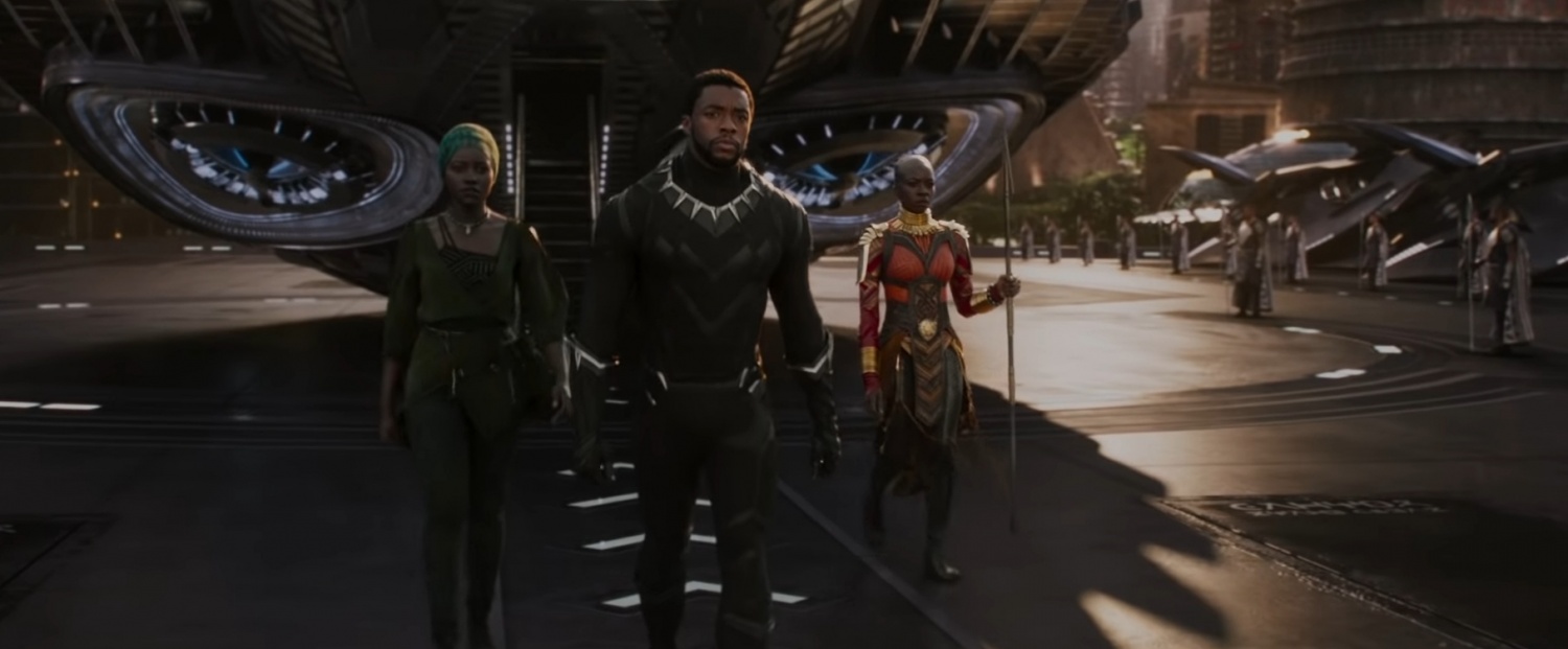 Black Panther's Arrival in Wakanda