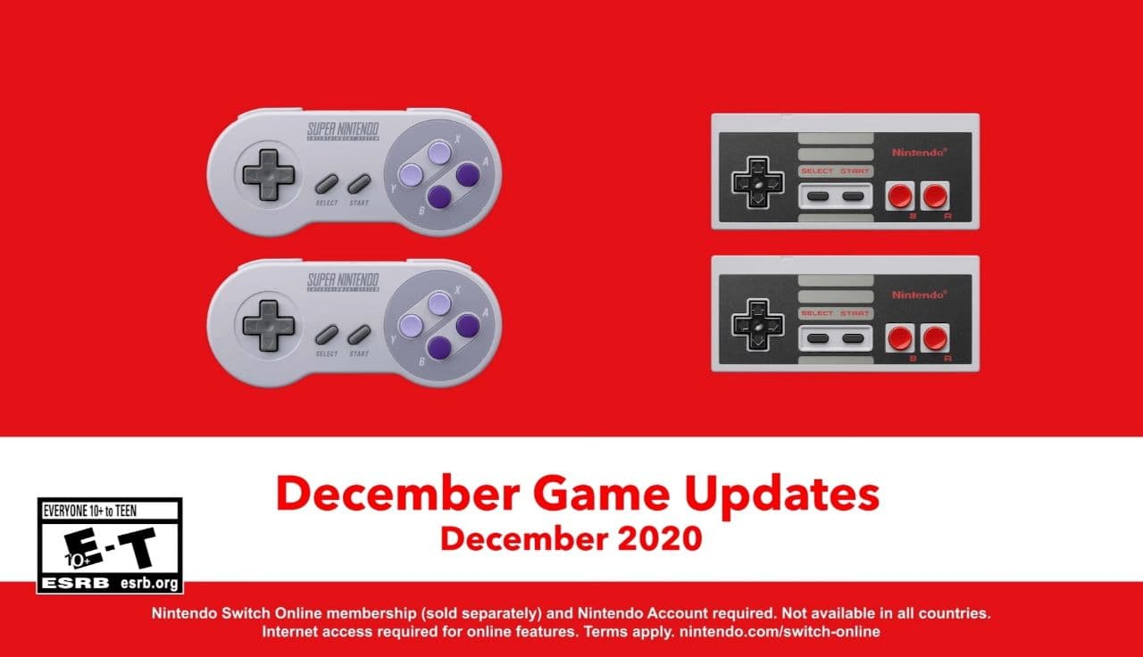 Nintendo Switch Online Update