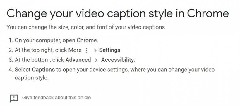 How to Turn on Chrome Captions for Audio and Video: New Feature in Your Web Browser